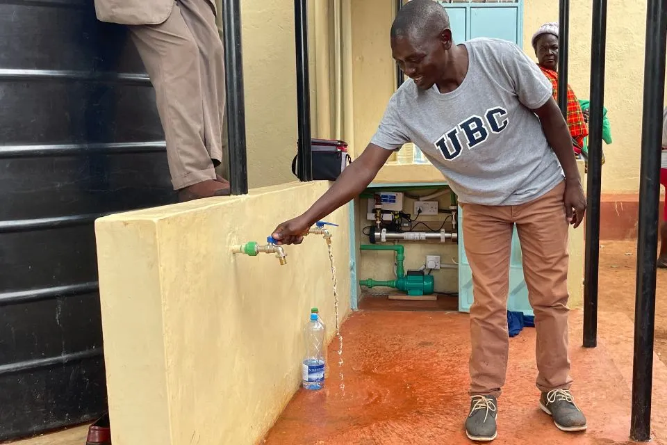 The Student Water Project in action